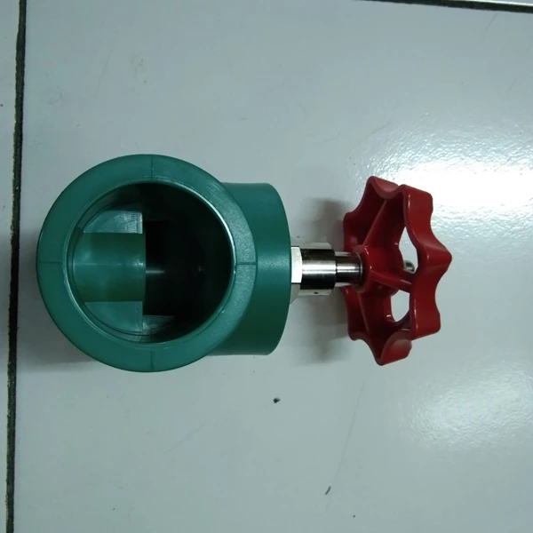 Stop Valve / Stop Gate 50 mm 1 ½ Inch Stop Kran PPR Merk Lesso