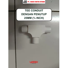 TEE DENGAN PENUTUP / TEE WITH COVER 25MM (¾ INCH) 