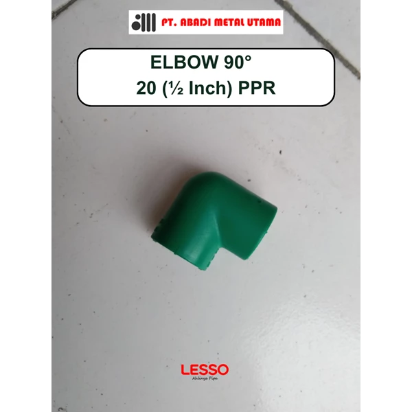 ELBOW PPR 90 DERAJAT 20 MM ( ½") GREEN LESSO