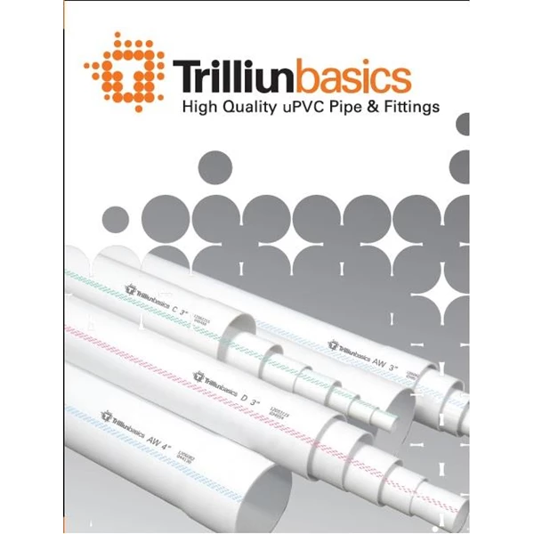 PVC pipe Trillion AW 1½ "(6 M)