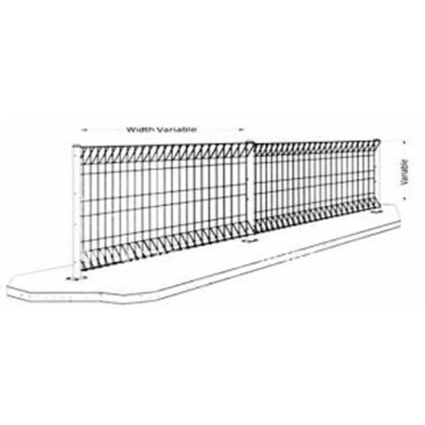 BRC Fence 5mm Height 60cm